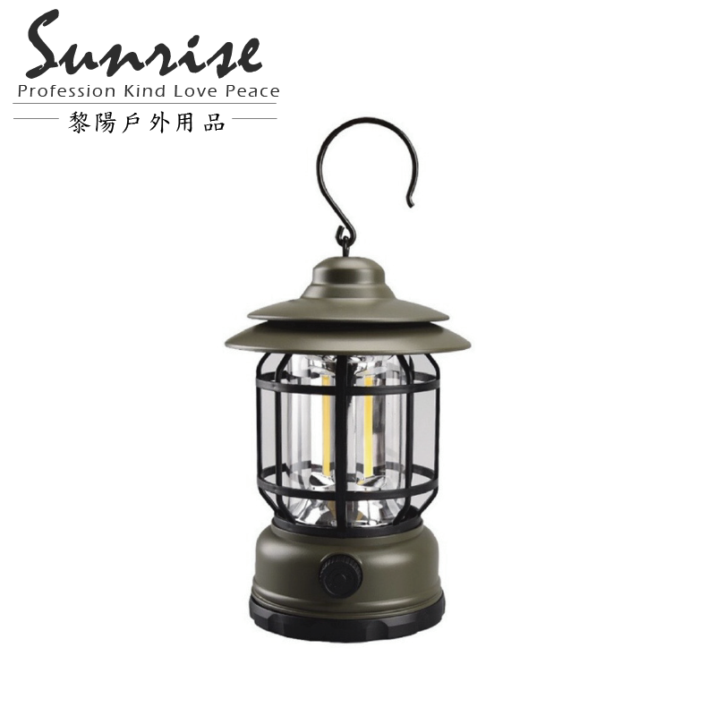 LED 復古鐵道手提燈 (四色) 充電款 營燈/帳篷吊燈/立燈/照明燈/手電筒/閱讀/登山/露營 80CTBL027