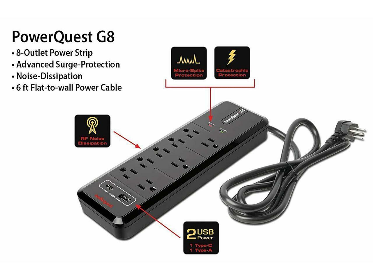 AudioQuest PowerQuest G8 電源處理排插