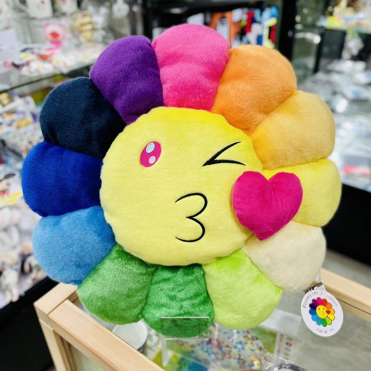 30cm / 60cm Flower Emoji Cushion (No.1)