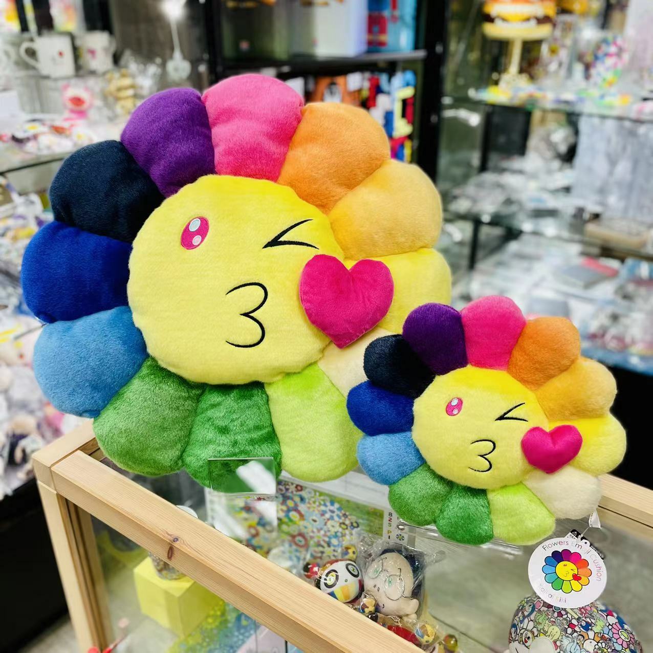 30cm / 60cm Flower Emoji Cushion (No.1)