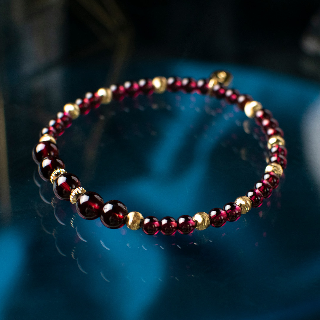 能量手鍊【璀璨年華】石榴石手鍊