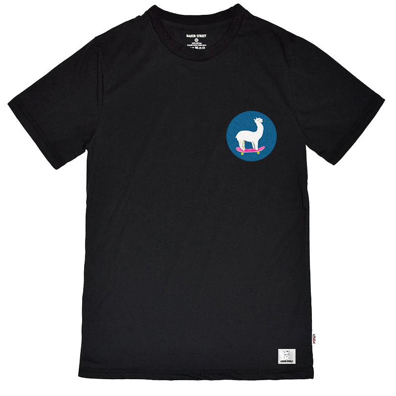 Little Stamp: Sk8er Alpaca 滑板羊駝 短T