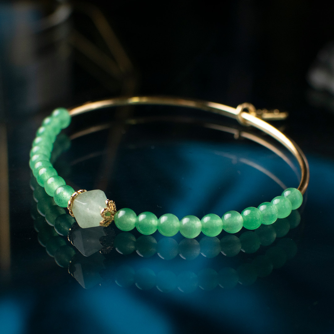 能量手鍊【漫遊秘徑】綠東陵手鍊