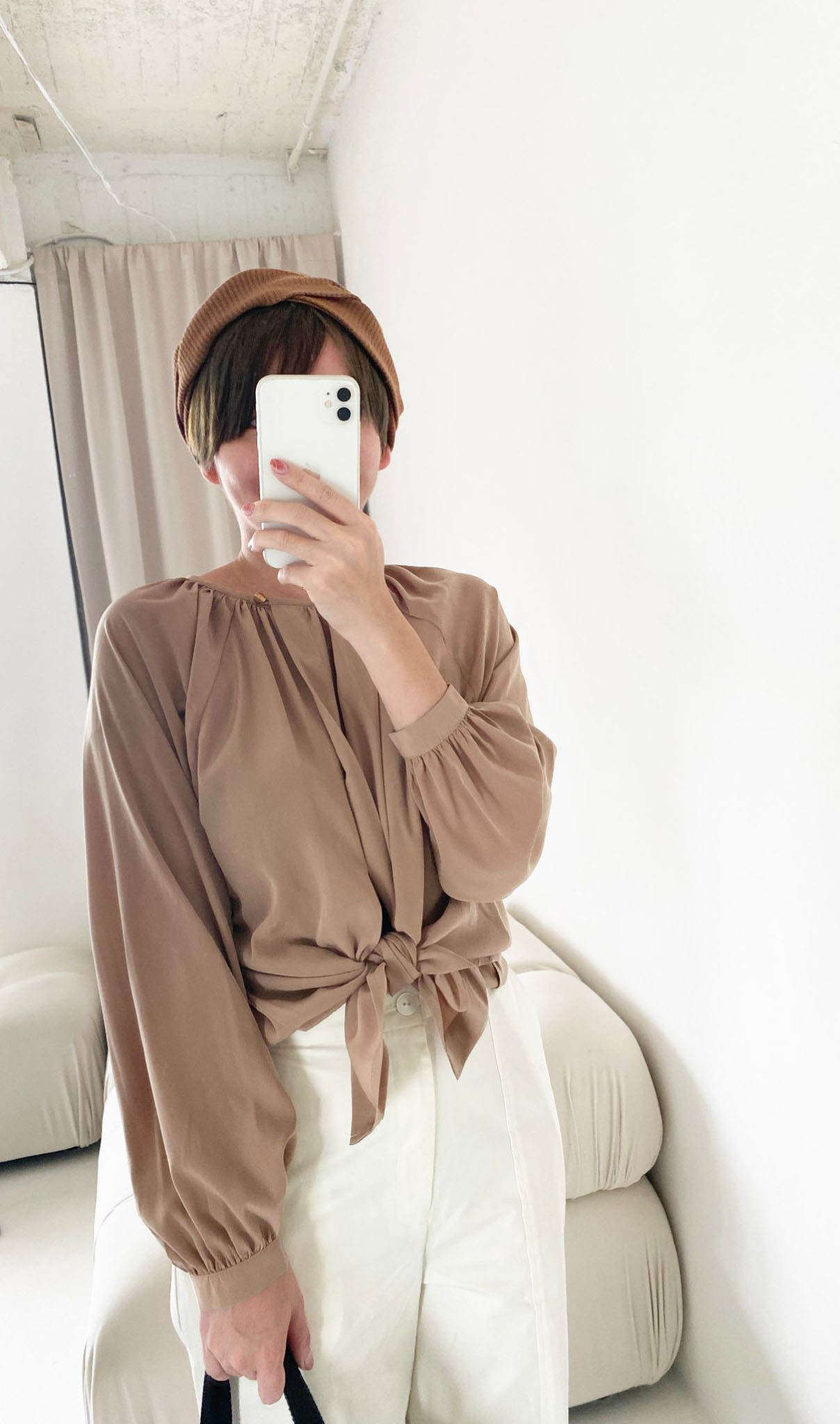 完美詩句抽皺上衣-漠曲