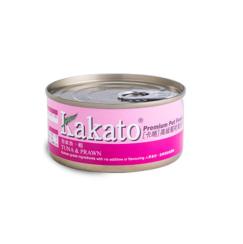 KAKATO吞拿魚蝦 70g / 170g (24罐)