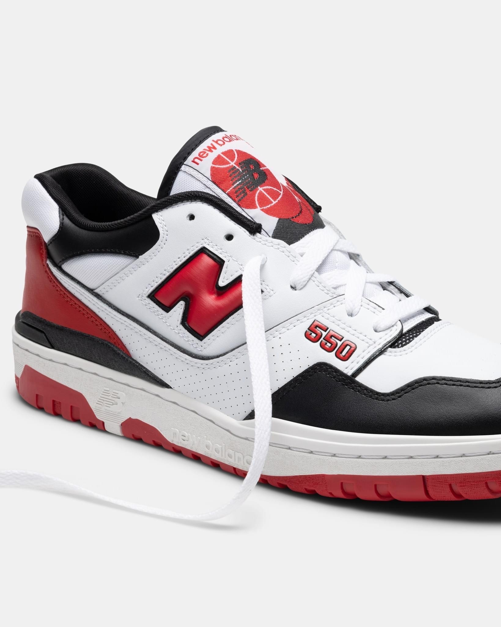 new balance 550 白紅復古BB550HR1