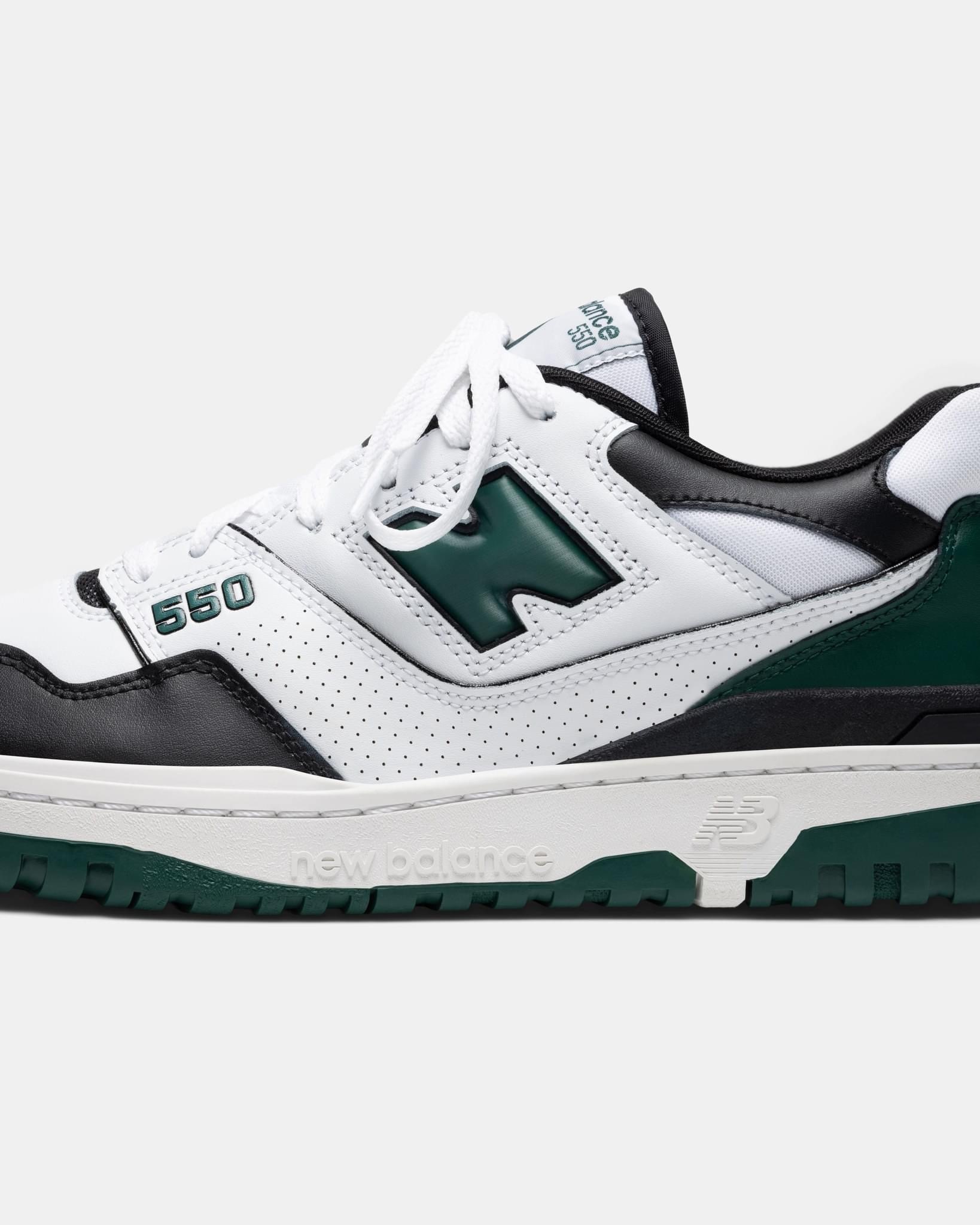 new balance 550 白綠復古BB550LE1