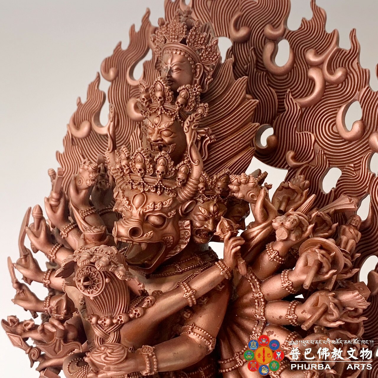 猛犸X金箔｜金刚萨埵菩萨甄选5A材料，整大料雕刻，老师傅手工琢