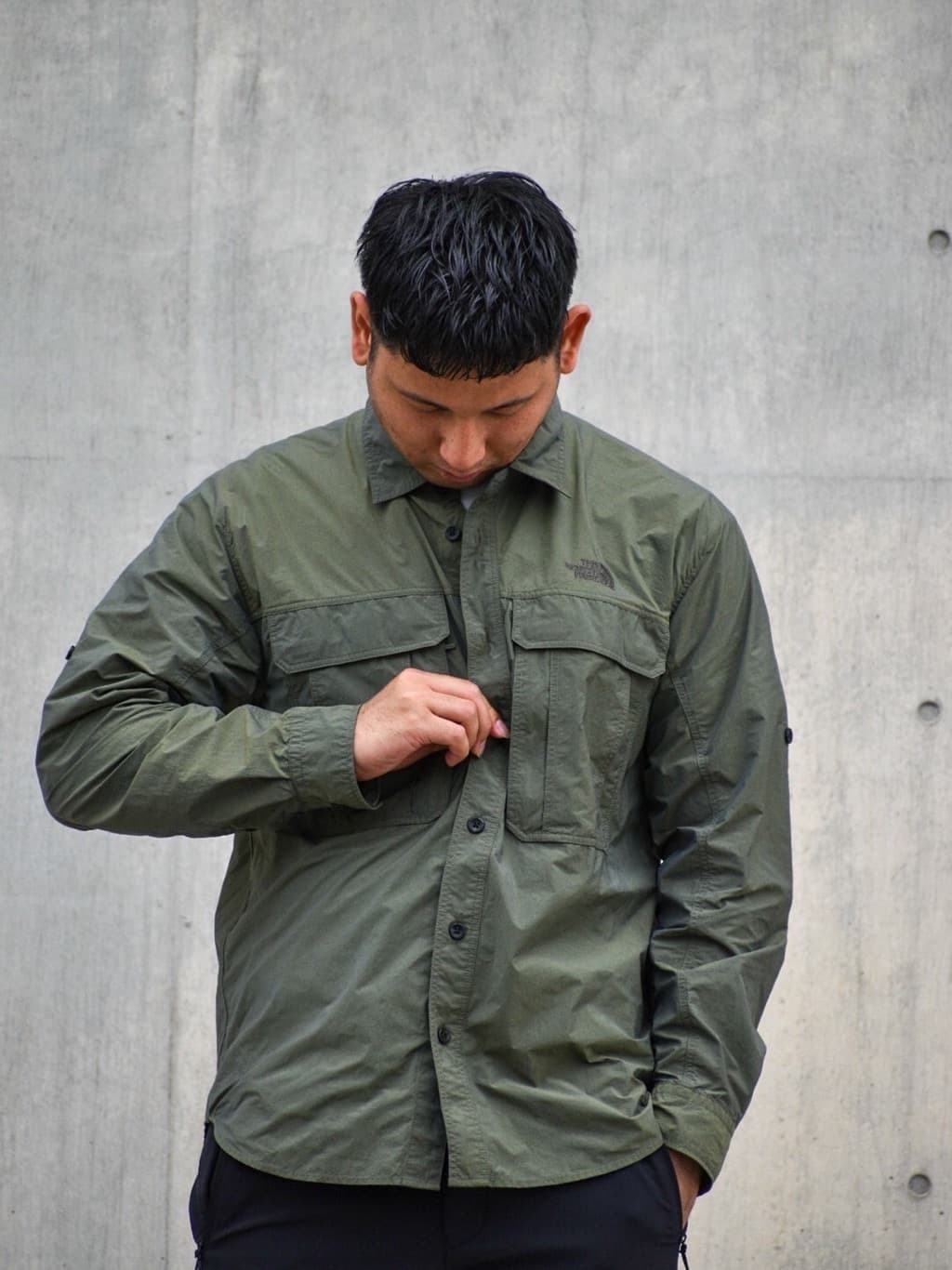 日本 TNF Clad Shirt 襯衫