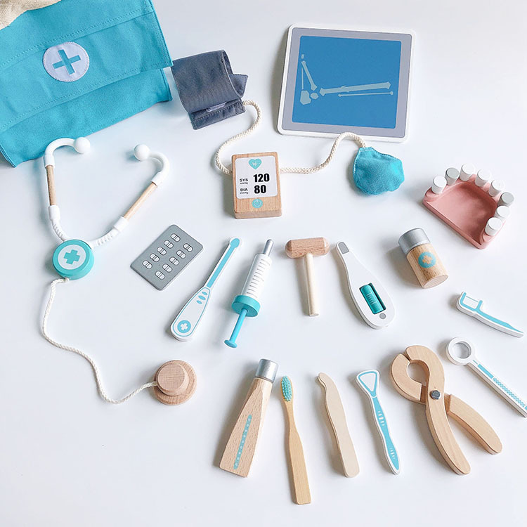 木質醫生包遊戲組