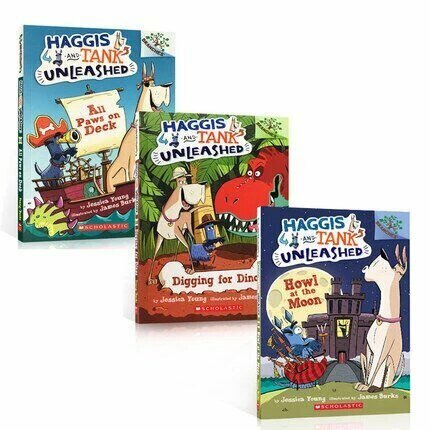Haggis and Tank Unleashed 3 books collection by Jessica Young