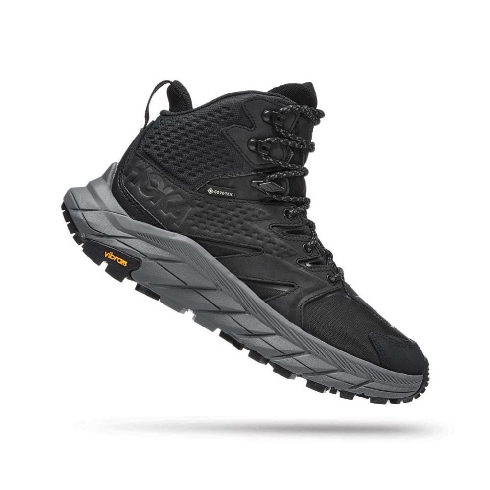 HOKA ONE ONE Anacapa Mid GTX 女登山鞋黑