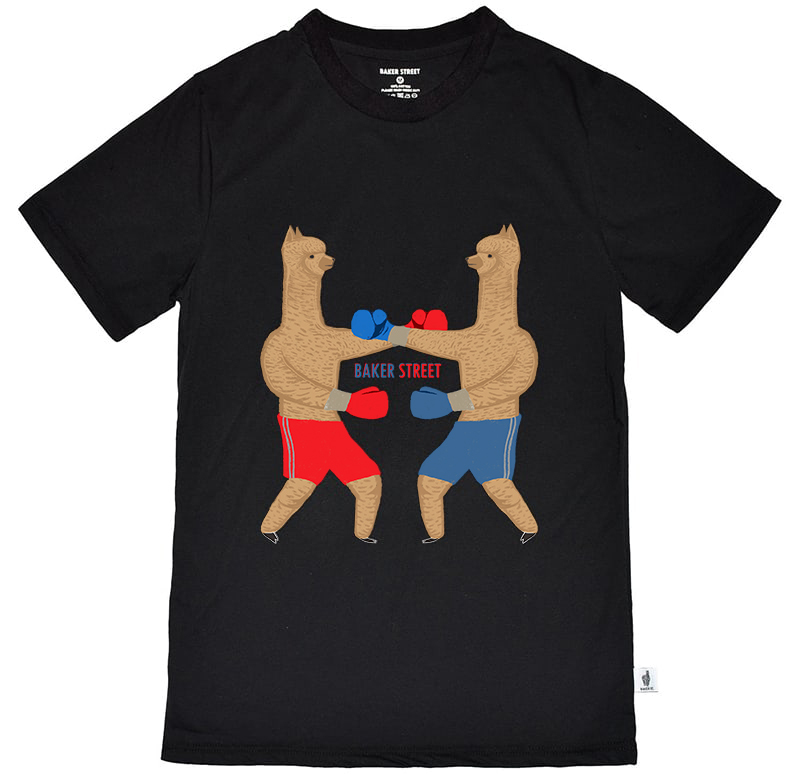 Boxing Alpaca 拳擊羊駝 短T