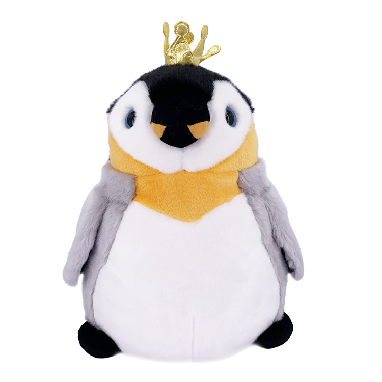 King Penguin With Crown Large Plush