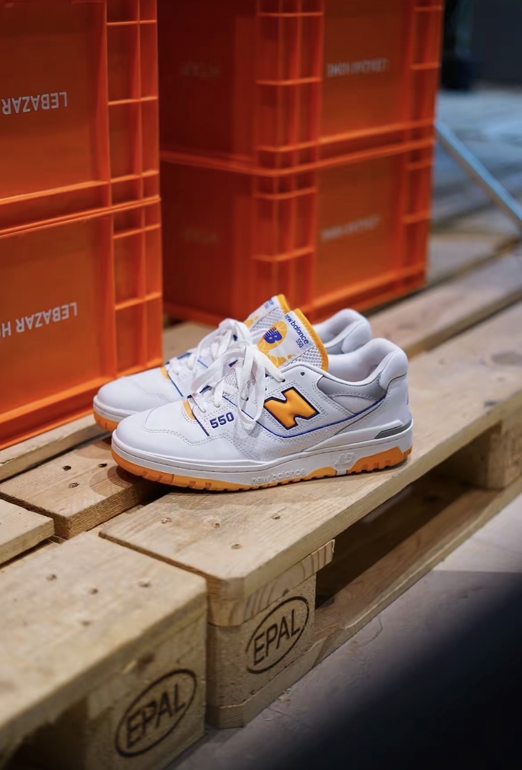 New Balance 550 白黃