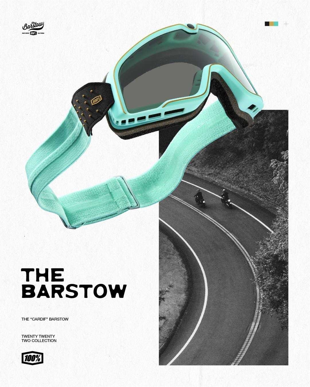 RIDE 100% BARSTOW CARDIF 墨片 個性 風鏡
