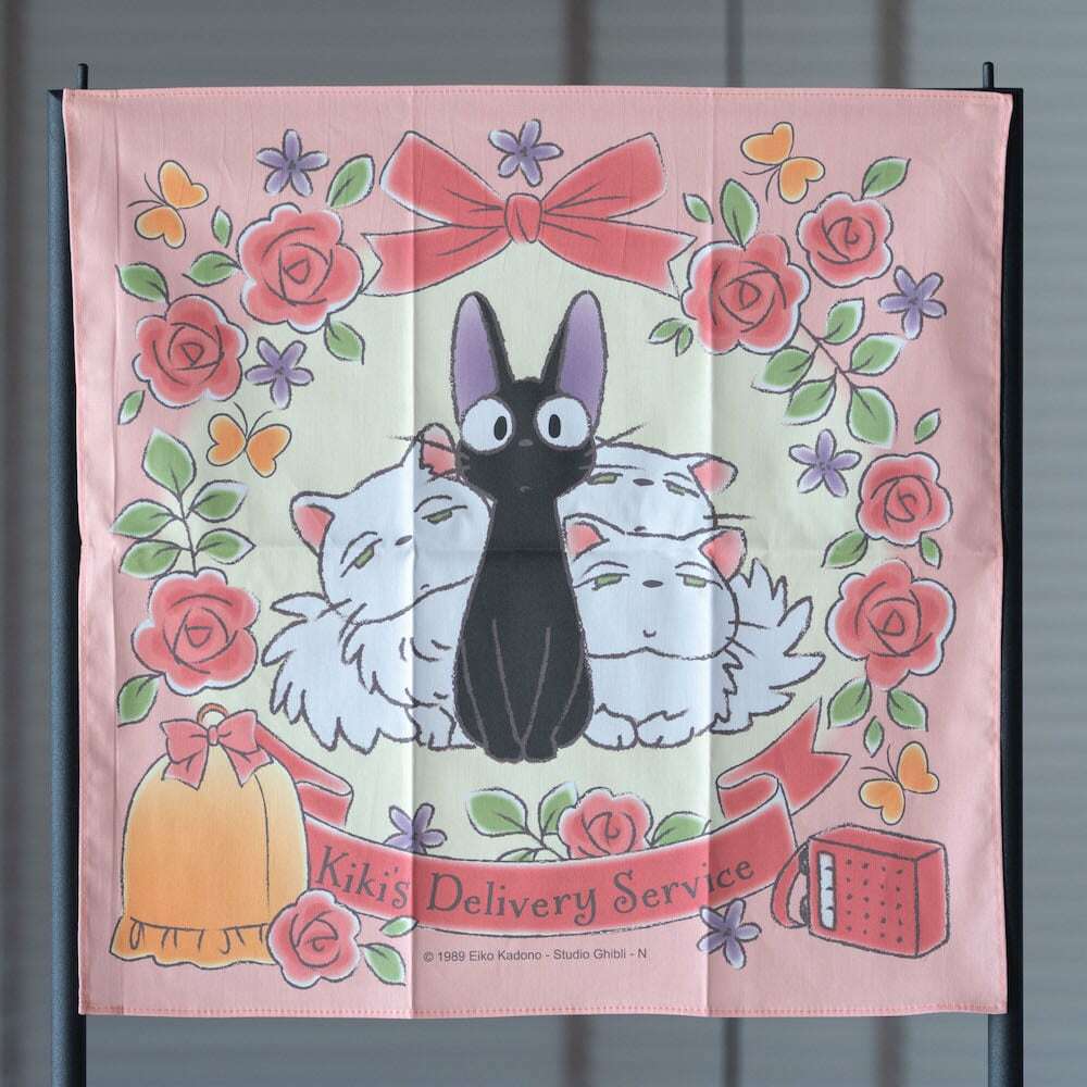 大手帕 魔女宅急便 鮮花拱門