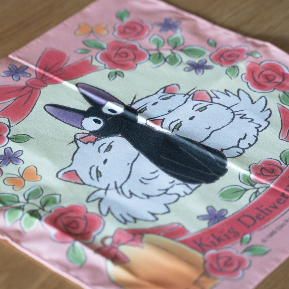 大手帕 魔女宅急便 鮮花拱門