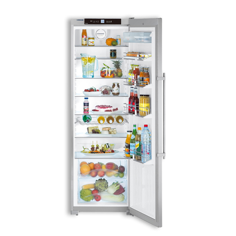 【贈基本安裝】Liebherr 391公升 不鏽鋼 單門冷藏櫃 SKes4210