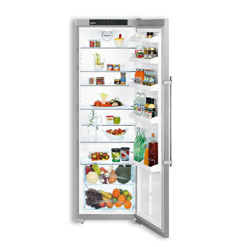 【贈基本安裝】Liebherr 391公升 不鏽鋼 單門冷藏櫃 SKesf4240 急速冷藏功能