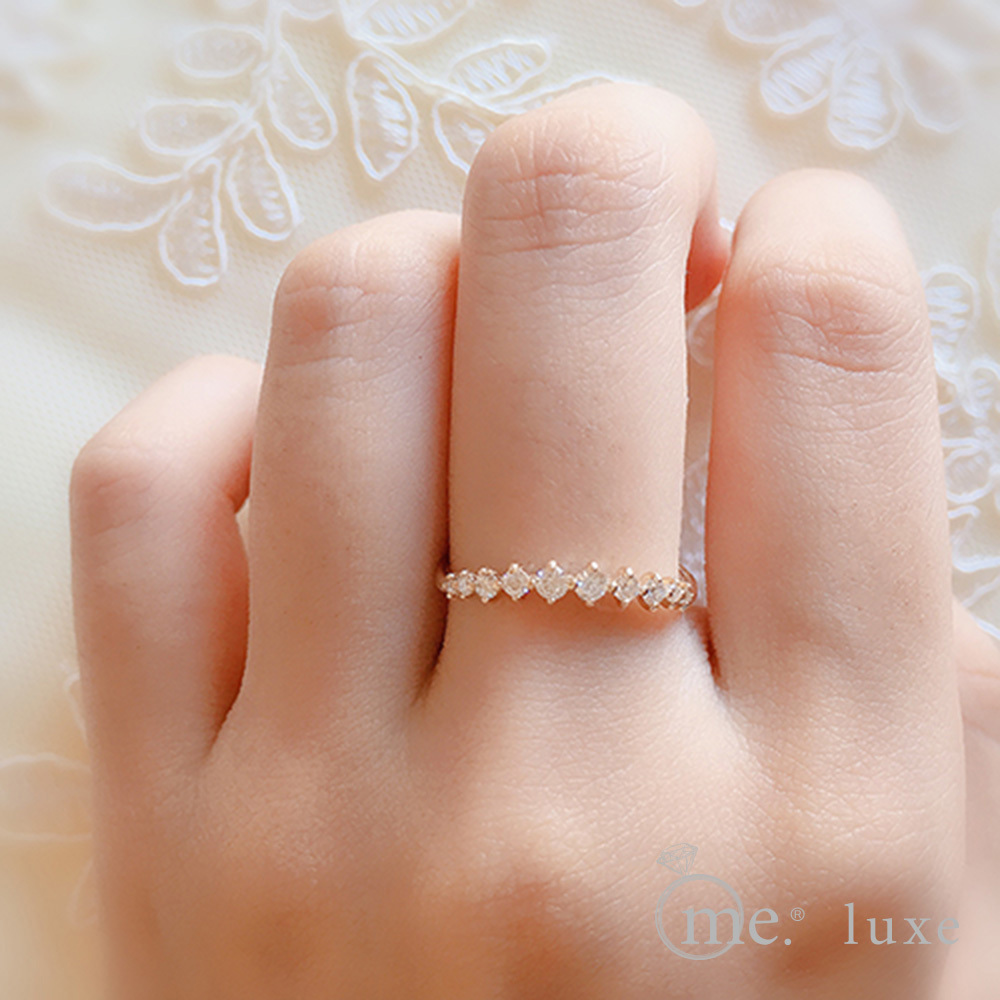 【me.luxe】K10繁星20分鑽石戒