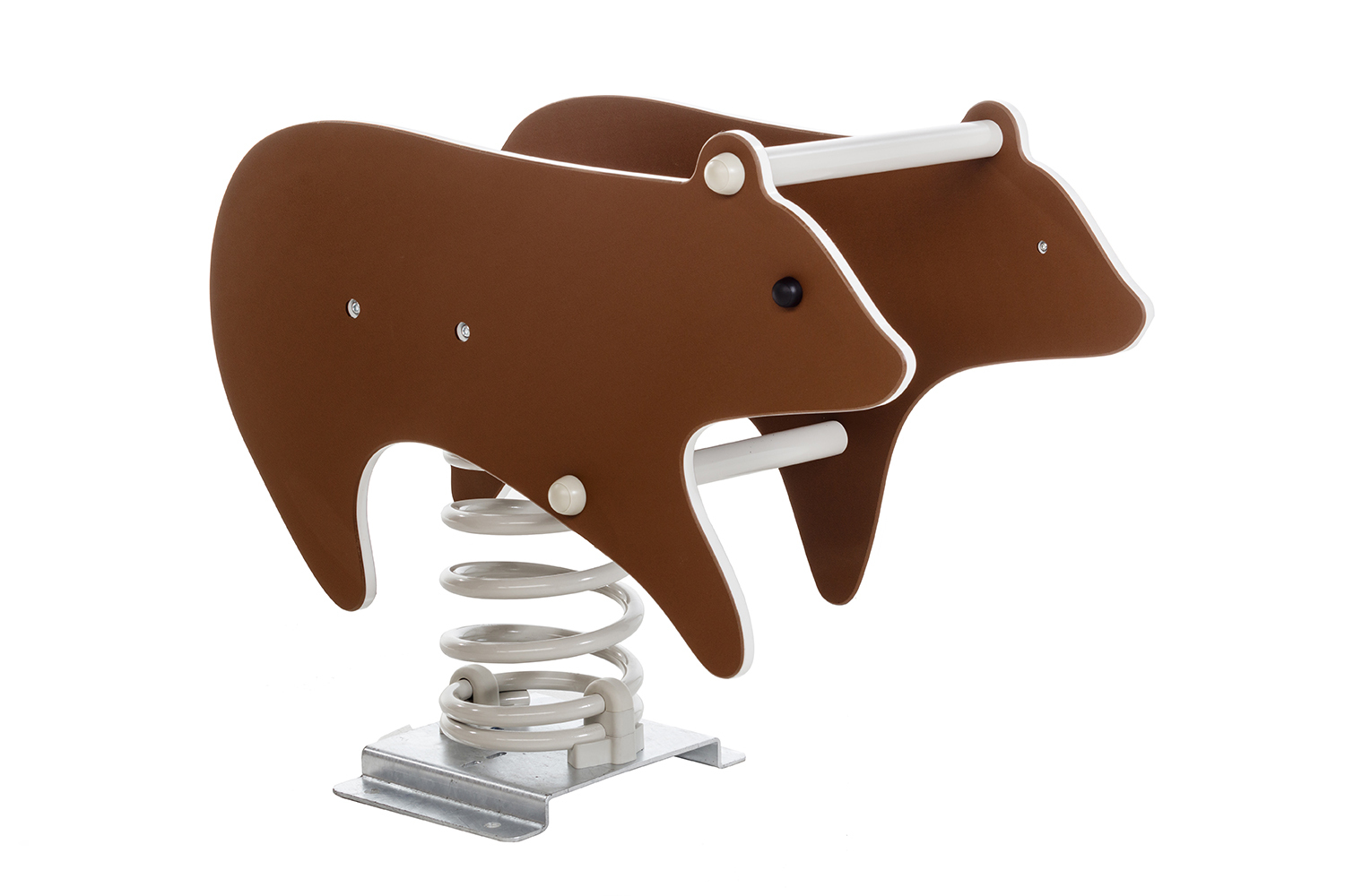 SPRING TOYS IN HDPE WITH SPRING TYPE ‘LARGE’ - bear
