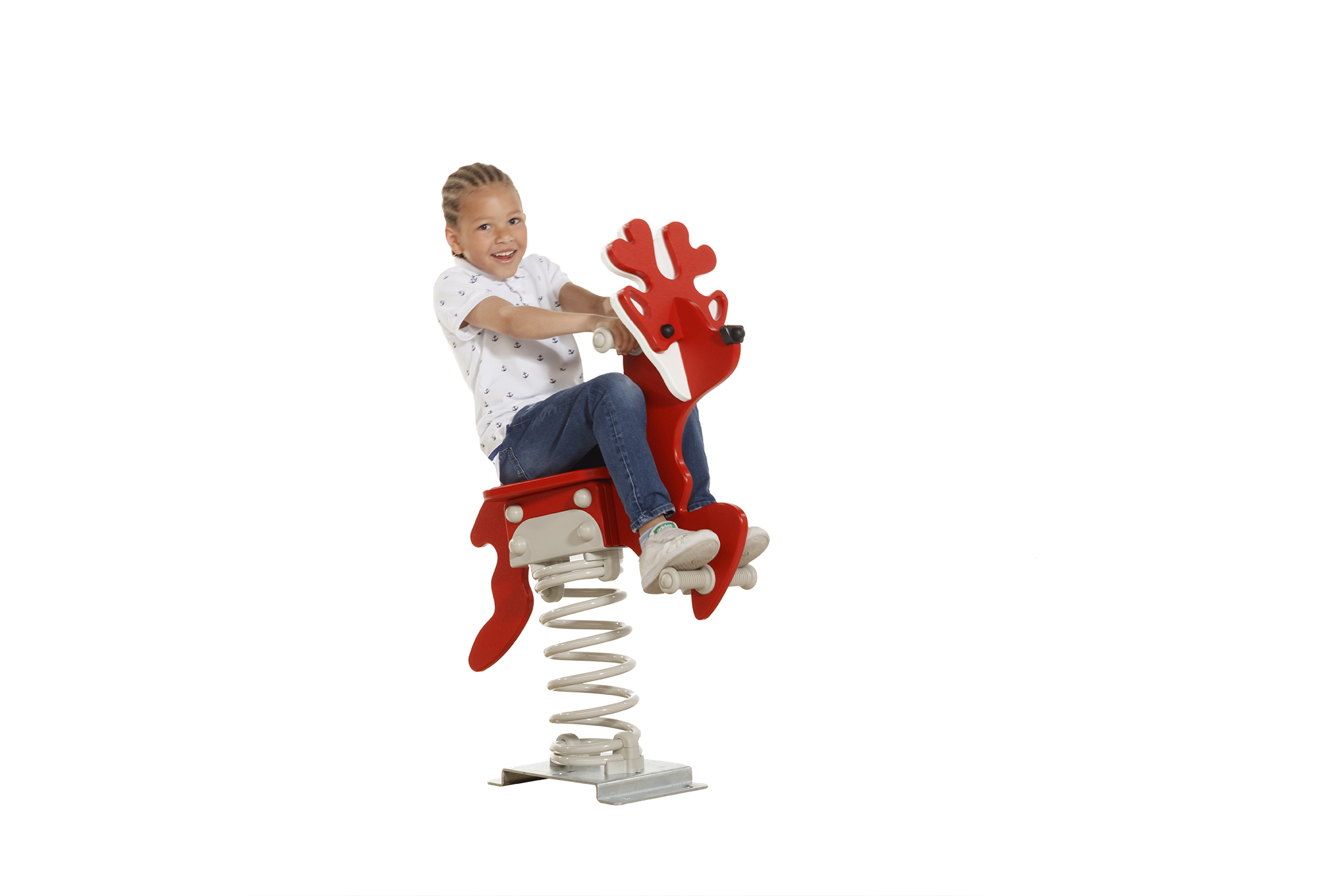 SPRING TOYS IN HDPE WITH SPRING TYPE ‘SMALL’ - deer
