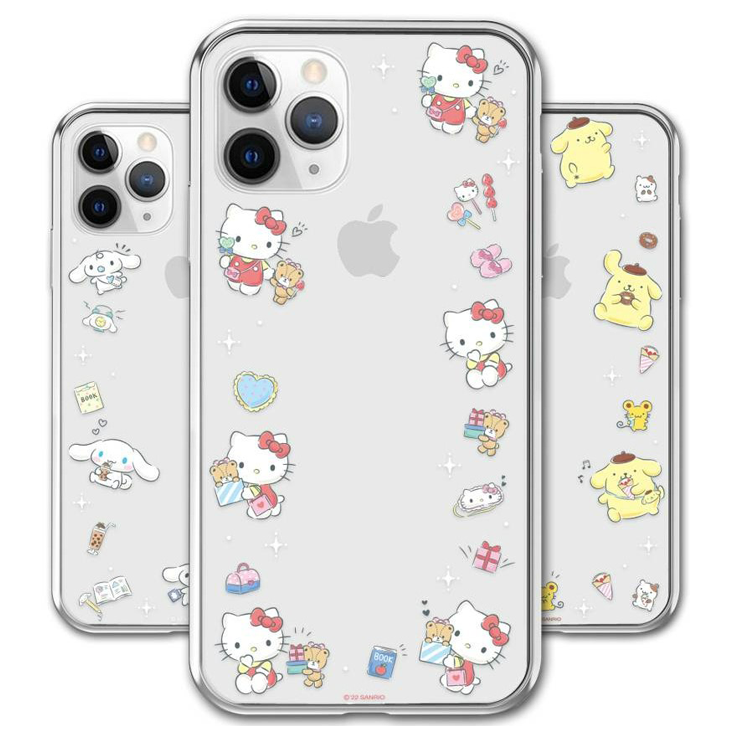 Sanrio - Clear Soft Case - 透明貼身手機保護軟殼 TY