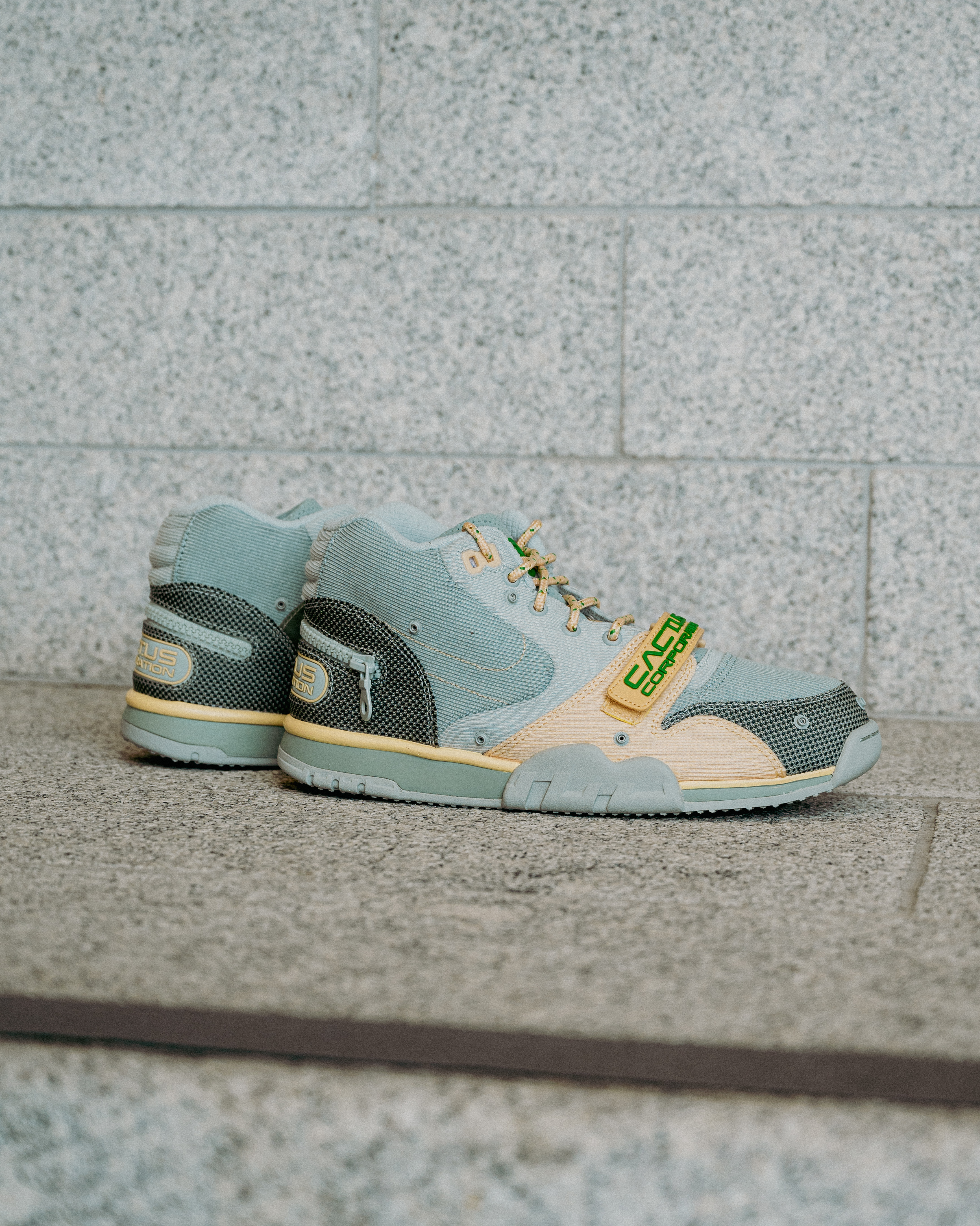 [現貨] Travis Scott Nike Air Trainer 1 SP Grey Haze DR7515-001