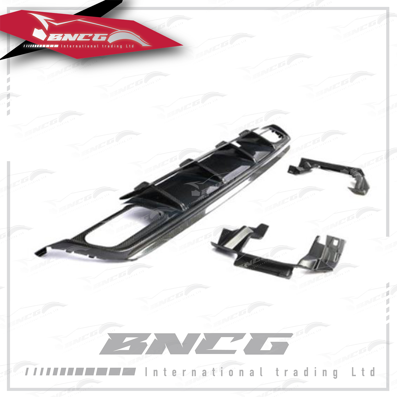 賓士Benz A Class A45 W176 改裝 卡夢 碳纖維 外觀件 空力套件 後下巴 後導流 含支架