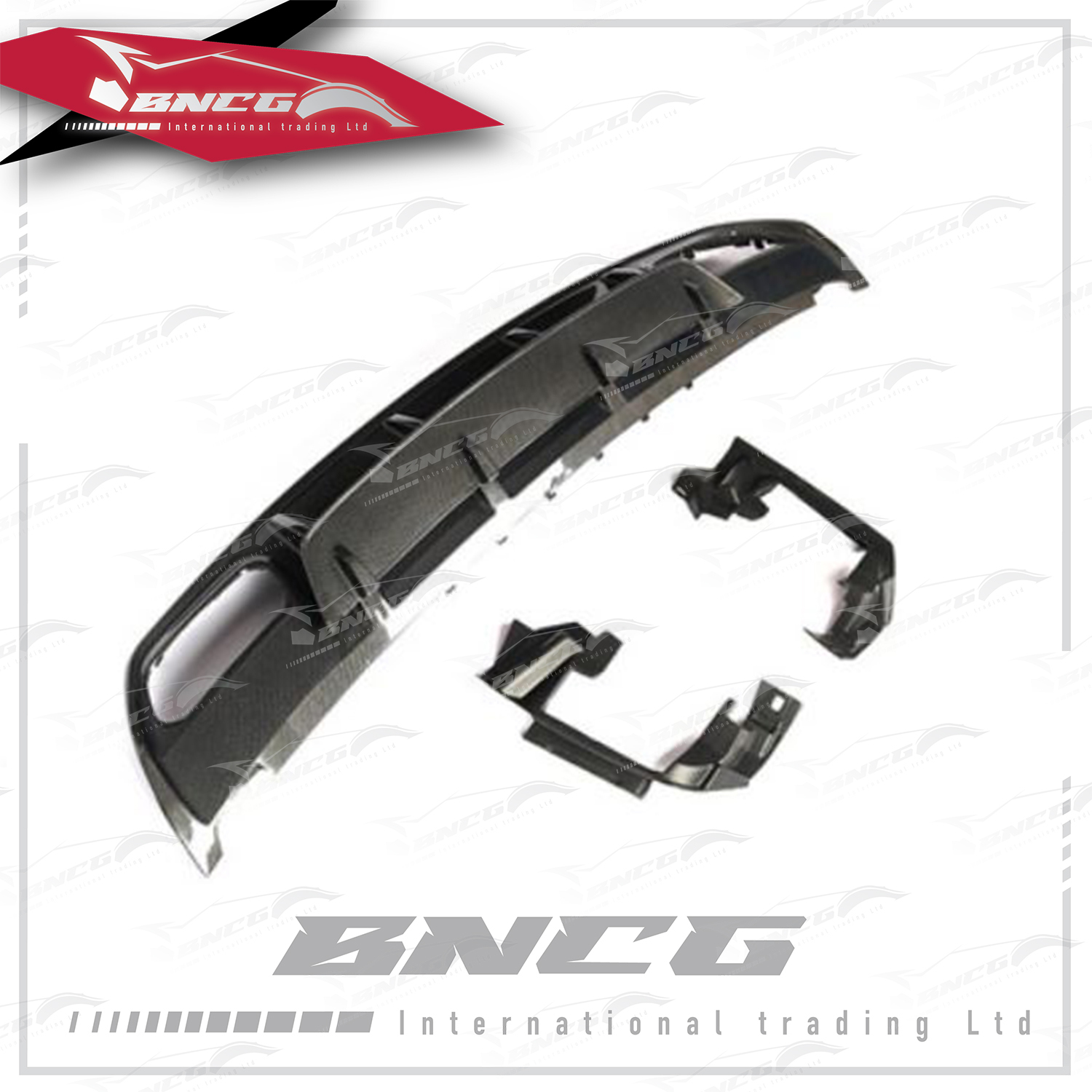 賓士Benz A Class A45 W176 改裝 卡夢 碳纖維 外觀件 空力套件 後下巴 後導流 含支架