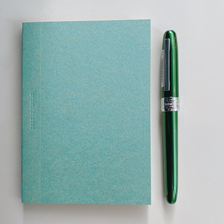 綠色 白金Plaisir 金屬桿鋼筆｜日本PLATINUM