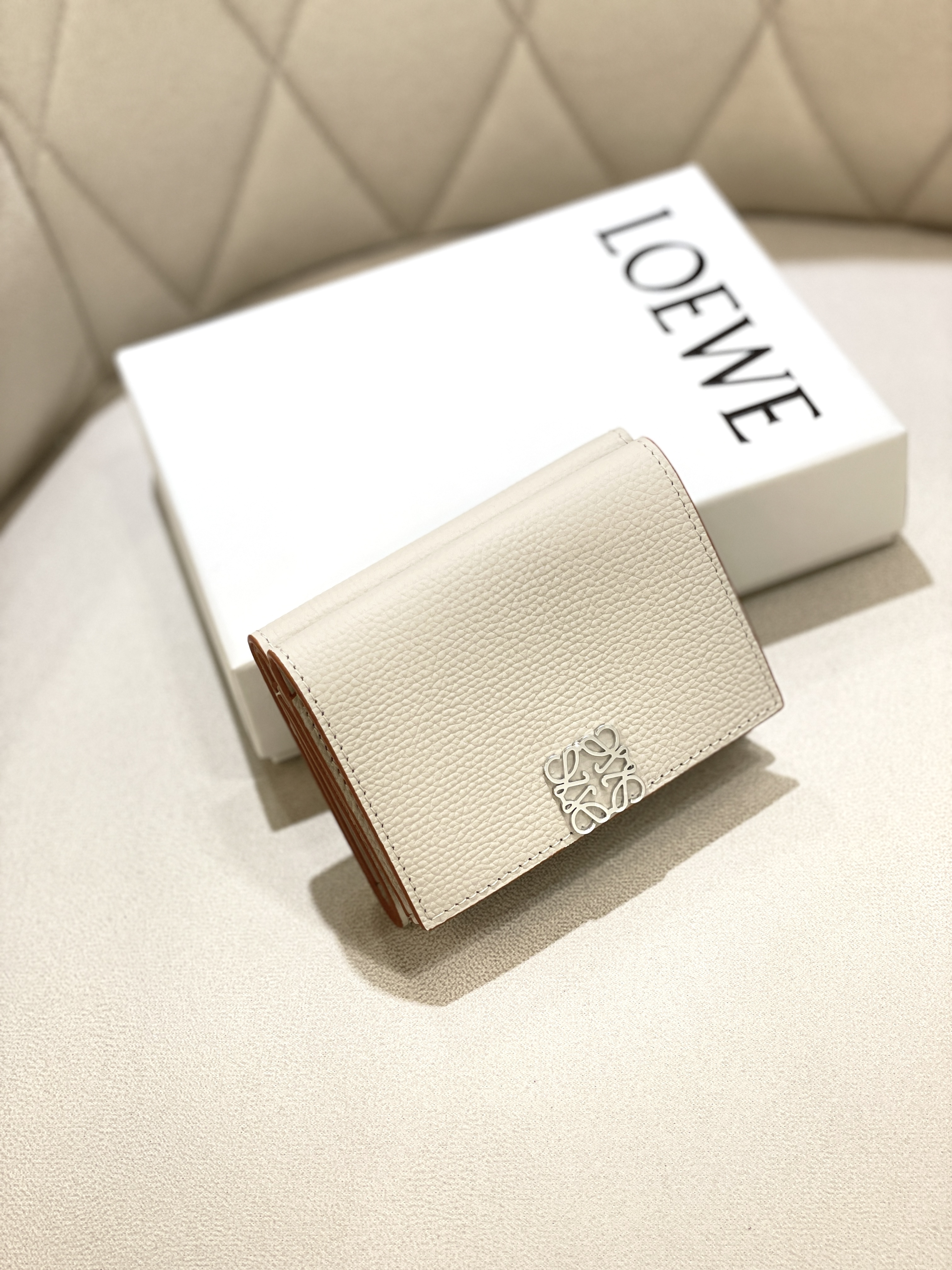 LOEWE Anagram Trifold Wallet