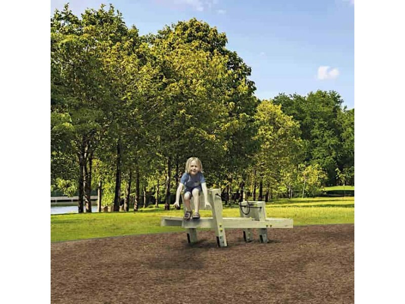 White Rhino BUGGY Commercial Wooden Playground