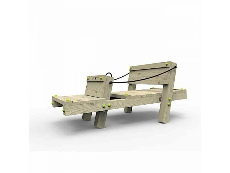 White Rhino BUGGY Commercial Wooden Playground
