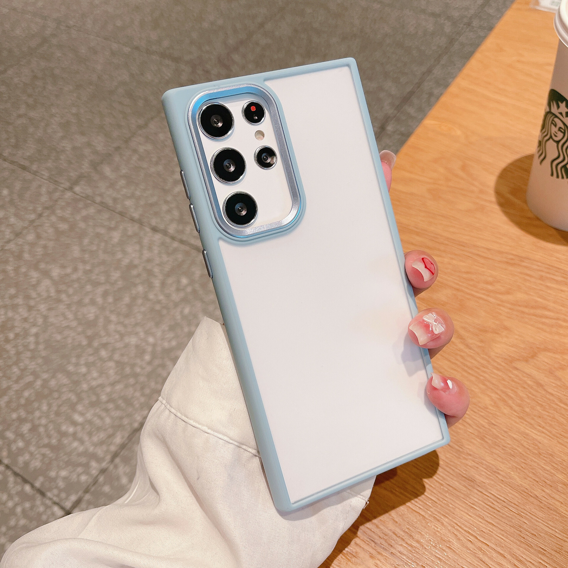 三星S22/S22ultra/S22+/S21ultra/S21+/NOTE20ultra【金屬鏡頭防摔殼 】防指紋磨砂TPU＋PC背板一體成型【金屬鏡頭、按鍵】