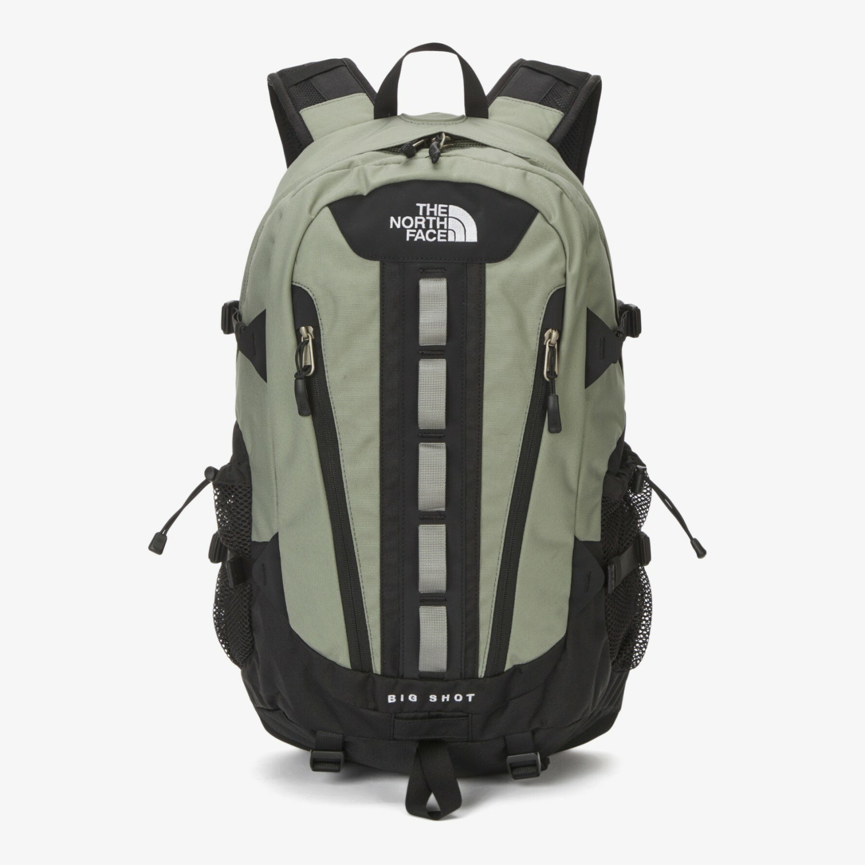 THE NORTH FACE BIG SHOT 淺綠 大口袋 多功能 雙肩 後背包 NM2DN00D