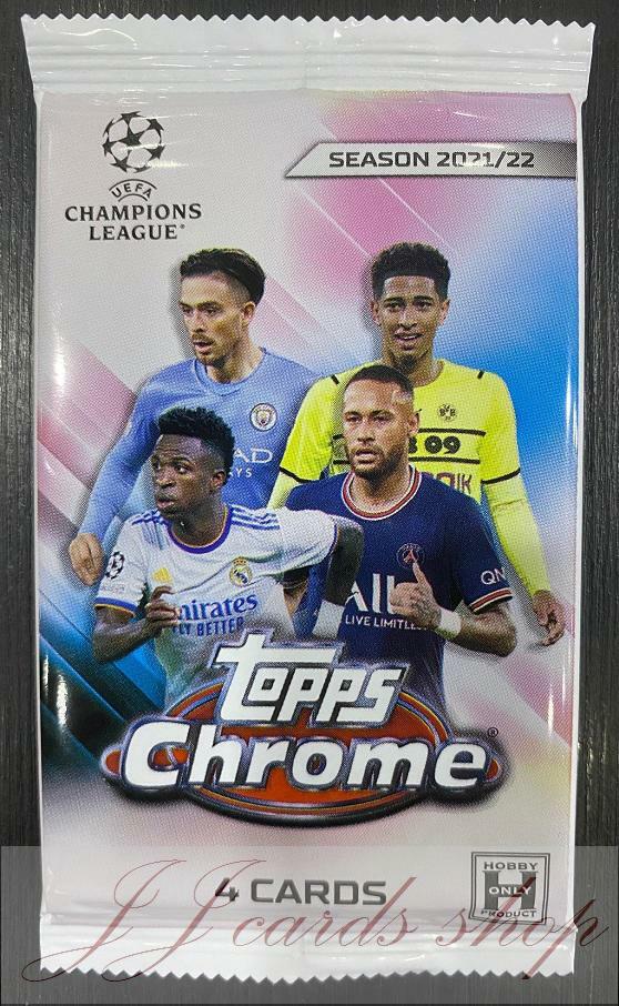 2021-22 Topps Chrome UEFA Champions League Soccer HOBBY