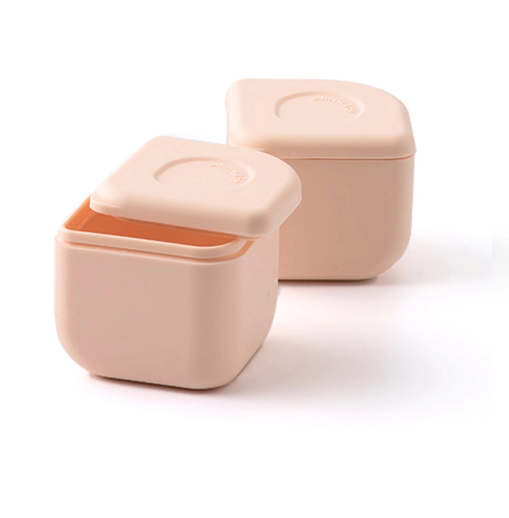 Miniware SiliPods Set of 2 - Peach