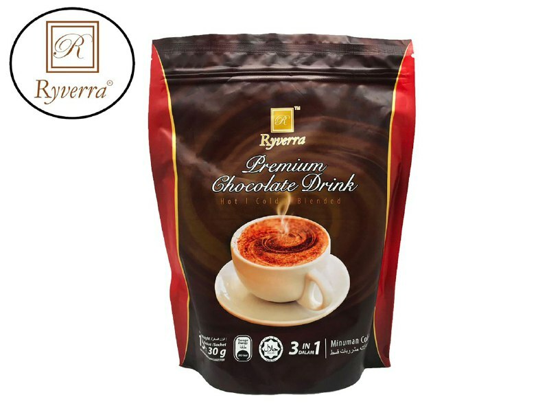 Ryverra Premium Chocolate Drink 3 in 1 (15s'x30g)