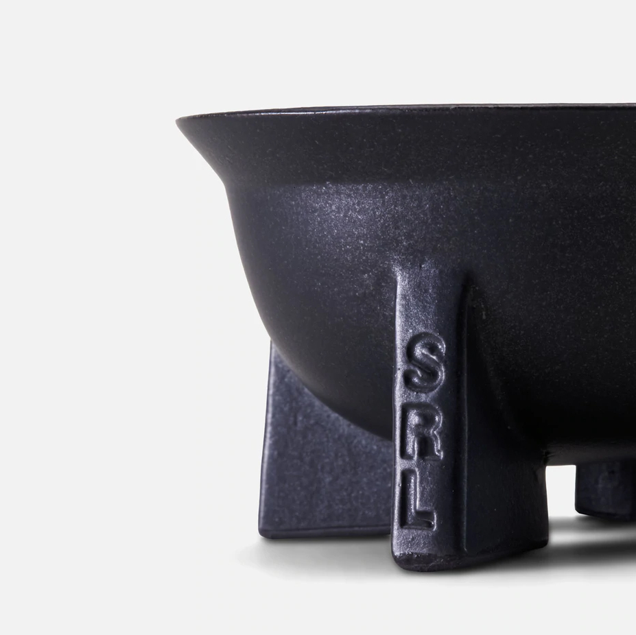 -(C018)-NEIGHBORHOOD SPECIMEN RESEARCH LABORATORY (SRL) X TSUKAMOTO MASHIKO-YAKI  SPACE / CE-POT  益子燒塊根植物盆-22106XTN-AC02