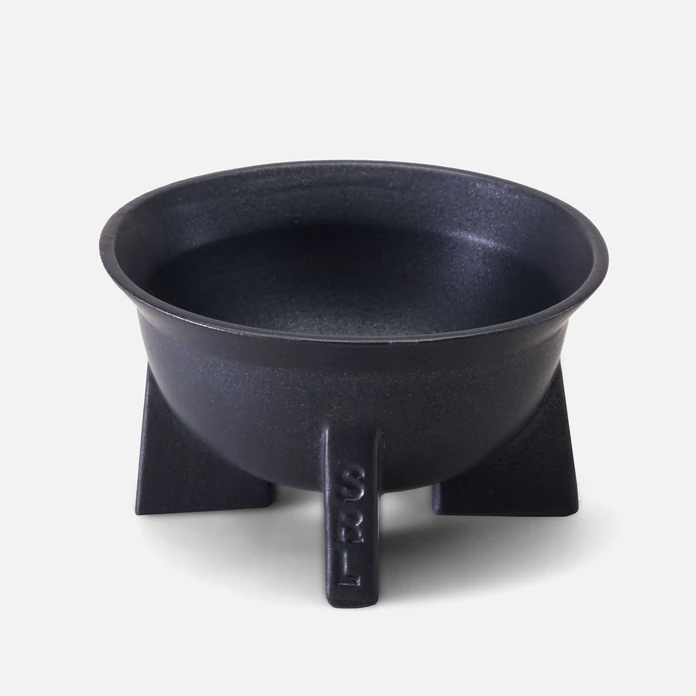 -(C018)-NEIGHBORHOOD SPECIMEN RESEARCH LABORATORY (SRL) X TSUKAMOTO MASHIKO-YAKI  SPACE / CE-POT  益子燒塊根植物盆-22106XTN-AC02