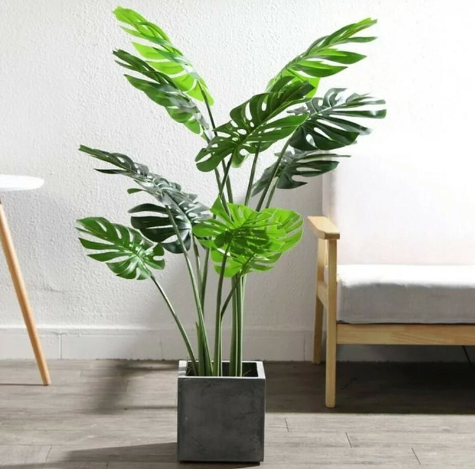 北歐風大型仿真植物盆栽