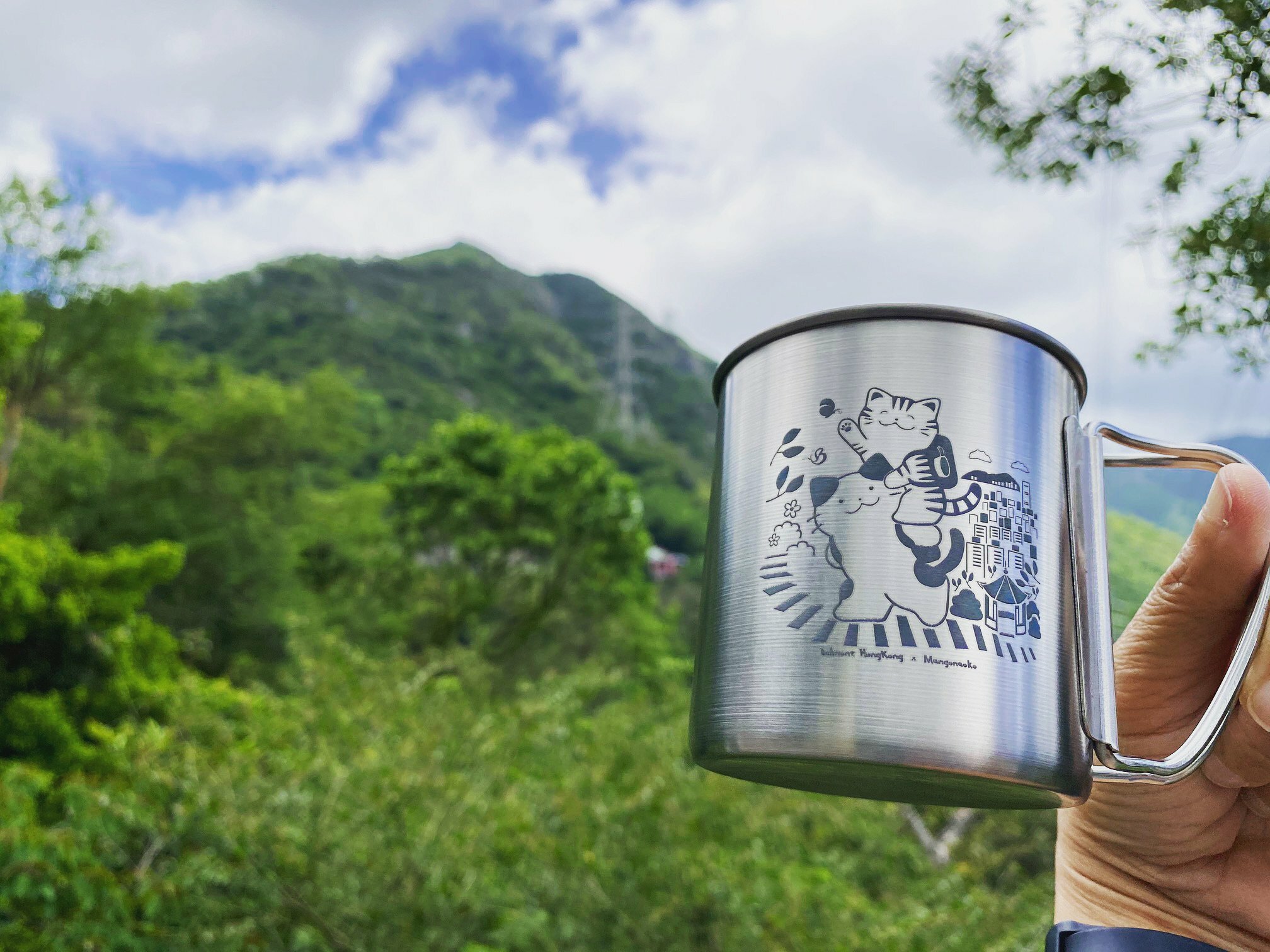 Belmont Summer Loin Trail Lion Rock Titanium Single Wall Mug 300ml 香港別注版單層鈦杯
