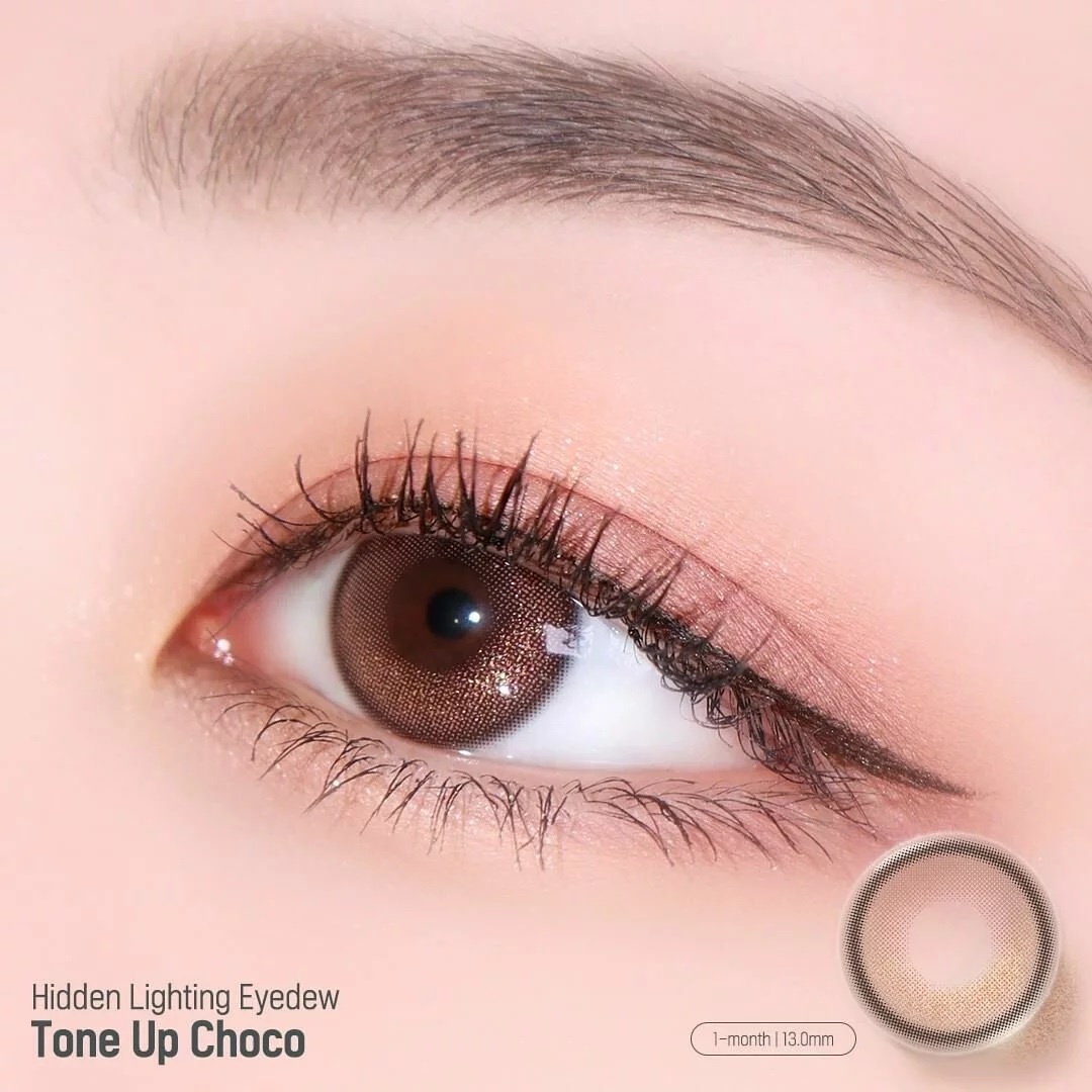 LensMe Eyedew Monthly (Tone Up Choco)
