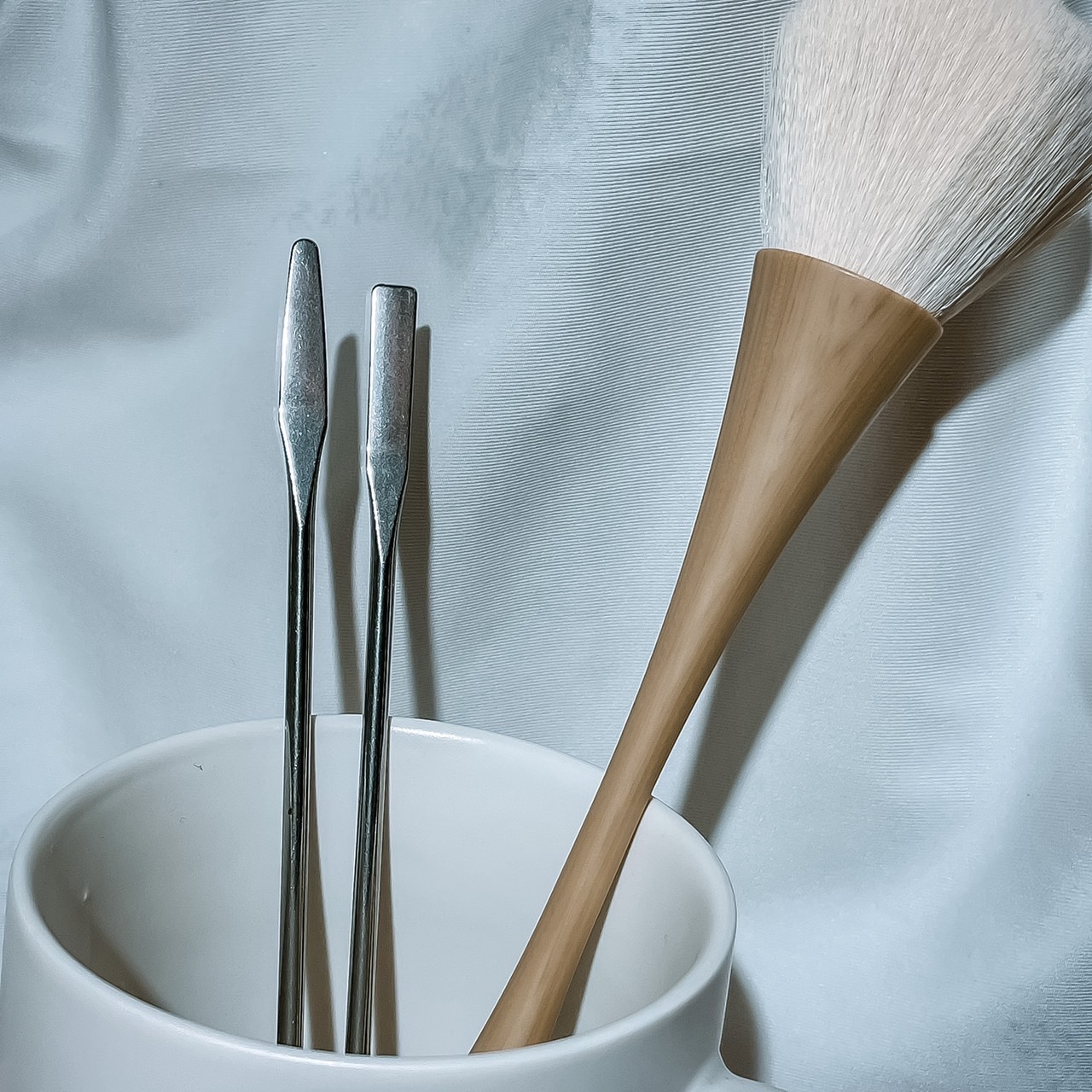 美甲不銹鋼雙頭攪拌棒