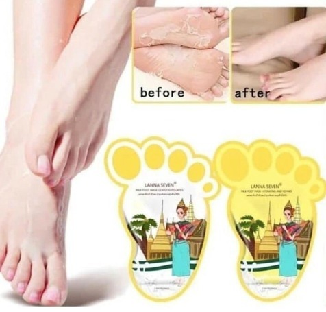 Lanna Seven牛奶修護腳膜