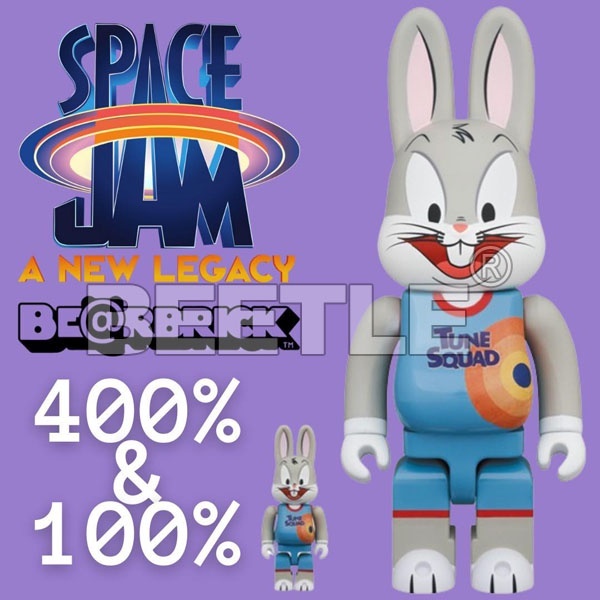 BEETLE R@BBRICK SPACE JAM 怪物奇兵BUGS BUNNY 兔寶寶兔