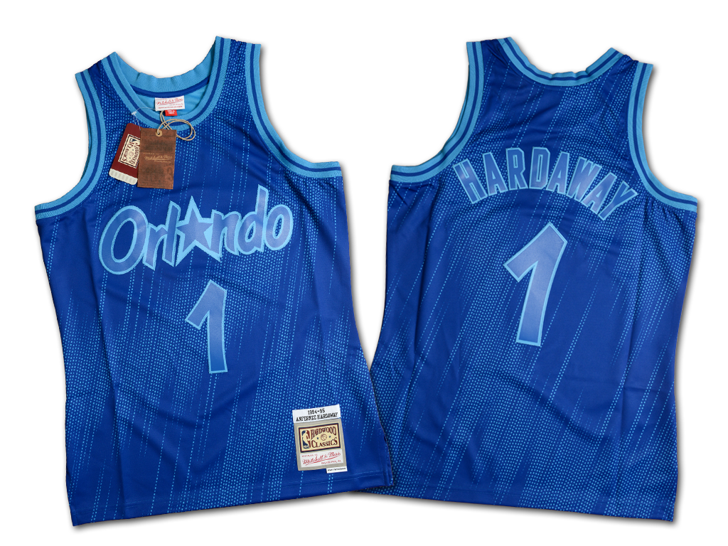 Mitchell & Ness 奧蘭多魔術隊 Anfernee Hardaway Monochrome Swingman 球衣