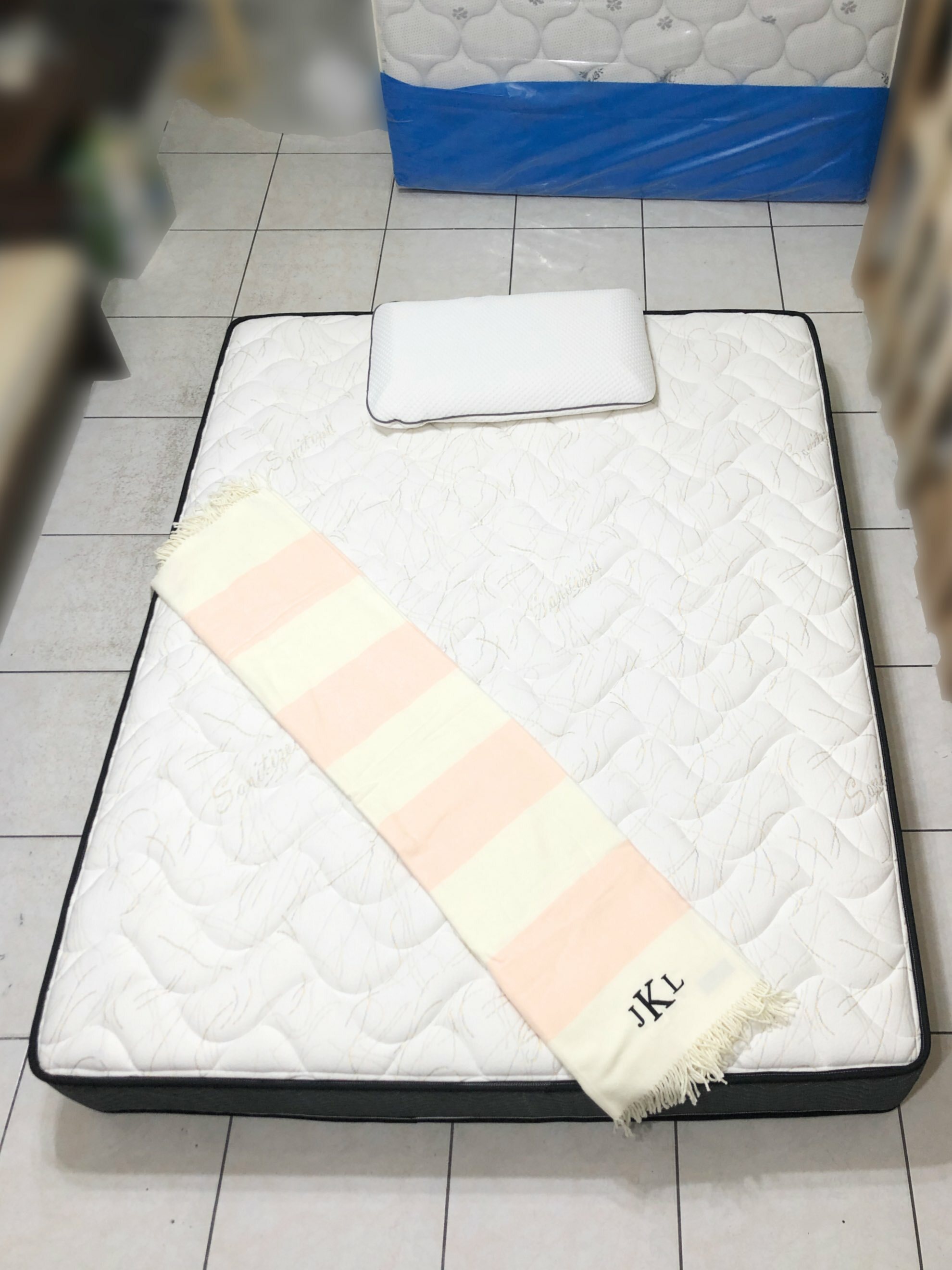 床墊奈奈獨立筒俯視